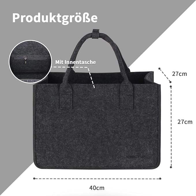 Sac de rangement en feutre