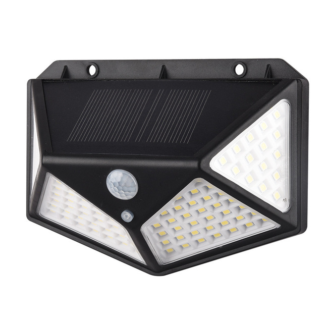 Factory Hot Sale Modern LED Solar Sensor Lamp 3-Mode IP65 Waterproof Outdoor Garden Lights with Motion and Human Detection