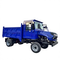 Camion benne diesel 4x4 économique à quatre cylindres, 58 CV/78 CV, haute puissance, pour la construction et l'agriculture tout-terrain
