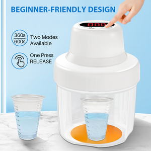 Bubble Remover Machine 99% Bubble Removal 95 KPa High Vacuum for <b>Epoxy</b>/UV <b>Resin</b> Silicone Mold for Packing - Product Image 5