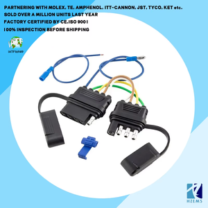 定制线束电缆制造商通用9针汽车拖车农用设备线束制造商 - Product Image 3