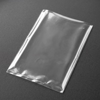 Petit sac en polyéthylène plat à extrémité ouverte, sac en plastique LDPE transparent à ouverture supérieure, imprimé sur mesure pour l'emballage de bijoux et de composants électroniques