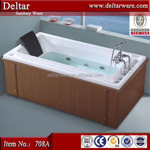 YIDA Villa autoportante personnalisée Baignoire multifonctionnelle <span class=keywords><strong>Spa</strong></span> intérieur de massage <span class=keywords><strong>Jaccuzi</strong></span> de grande taille pour personnes grasses - Product Image 6