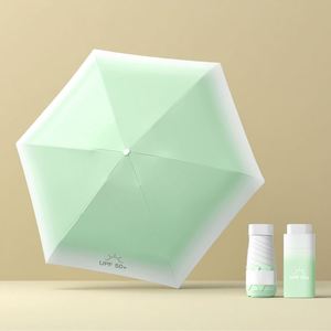 OEM/ODM Mini Magic Folding <b>Umbrella</b> <b>Windproof</b> and UV Protection Customized Logo Waterproof for Rain for Business Gifts - Product Image 5