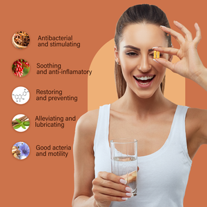 En Stock Oem Gas Alivio de la hinchazón Constip Berberine Hcl Suplemento para la salud intestinal 60 Cápsulas - Product Image 4