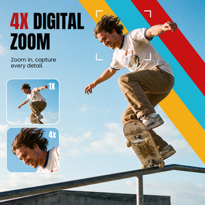 Mini caméra portable pour les voyages et les sports, caméra de poche vidéo HD 1080P avec éclairage automatique, caméra d'action miniature à porter comme un porte-clés - Product Image 5
