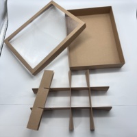 Boîtes d'emballage en papier couché pliables et recyclables pour biscuits, desserts, gâteaux et sushis avec laminage brillant/mat et gaufrage