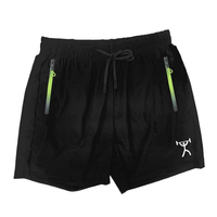 Shorts de sport pour hommes en nylon-spandex respirant, fabrication OEM, vente en gros, shorts de course personnalisés de haute qualité pour hommes