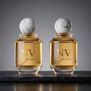Flacon de parfum en verre cylindrique de haute qualité 100 ml, flacon de parfum vide avec logo personnalisé, avec boîte cadeau, vaporisateur à pompe, fournisseur OEM ODM - Product Image 4