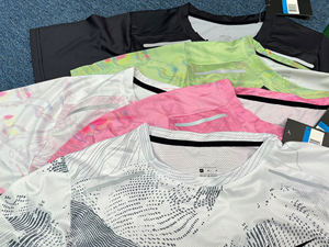 Kaus atletik pria, kaus dan celana pendek olahraga Lari, cepat kering bernapas untuk lelaki - Product Image 2