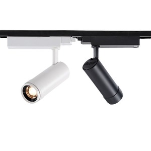 Modern Design Plastic <b>LED</b> Track <b>Light</b> 4100K Ra90 IP20 AC 85-265V Retail <b>Shop</b> Application 3-Year Warranty Dimmable - Product Image 1