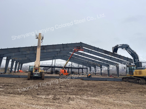 Estructura de Acero Personalizada, Edificio de Almacén Prefabricado, Alta Eficiencia de Instalación, Larga Vida Útil - Product Image 6