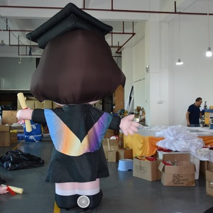 Mascotte gonflable personnalisée KeepFuns pour la remise des diplômes, figurine gonflable géante pour la cérémonie <span class=keywords><strong>de</strong></span> remise des diplômes et la décoration d'événements - Product Image 5