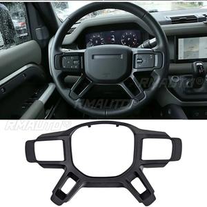 Para Land Rover Defender 2020-2024, Pieza de Modificación, Marco del Volante, Marco del Volante de Fibra de Carbono, Accesorios para Automóviles - Product Image 2