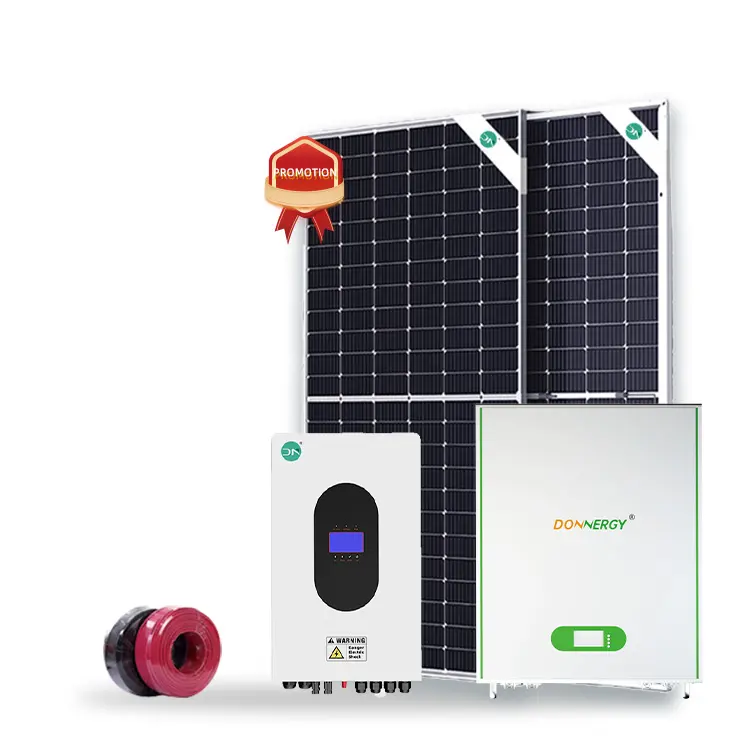 Magazzino tedesco On Off pannello solare ibrido Kit generatore di corrente 5KW 10kw 15KW 20KW applicazione casa pura onda sinusoidale in magazzino