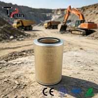 Filtre à air 600-181-1660 P526428 AF1862M pour excavatrice Komatsu Hitachi EX200 et chargeuse WA420 – Vente en gros usine