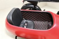 Bicicleta Eléctrica de 3 Ruedas con Neumáticos Anchos y Sidecar, Bicicleta Eléctrica con Asistencia al Pedaleo para Adultos, para Viajes con Pasajeros y Mascotas