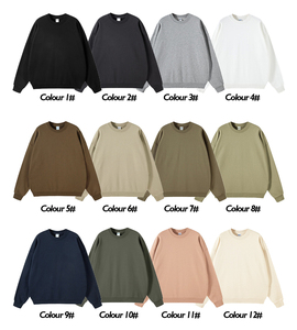 เสื้อฮู้ดคอตตอน100% สไตล์วินเทจสำหรับผู้ชายเสื้อสเวตเชิ้ตแบบสวมหัวสำหรับใส่ในฤดูใบไม้ร่วง - Product Image 2
