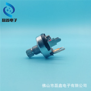 Potenciómetro Rotatorio Rv17-K4-B10K con Interruptor, Actuador de Perilla con Rosca M8x0.75, Resistencia Ajustable Vertical SPDT - Product Image 5