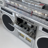 Lecteur de cassette électrique de style rétro, haut-parleur Bluetooth, radio stéréo portable, enregistreur, boombox AM/FM MP3, pour la maison, le garage, l'hôtel