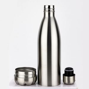 Wholesale Large Capacity Stainless Steel Insulated Cola Shape Water <b>Bottle</b> Travel <b>Thermos</b> Reusable Cup Vacuum Flasks - Product Image 2