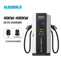 Chargeur EV extérieur HAIDIRA DC 60kW 80kW 120kW 160kW 240kW IP55 CCS2 Station de charge rapide