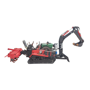 Microarado de Orugas para Cultivos Hidropónicos, Pequeño, 4x4, para Invernaderos, Campos, Bosques, para Surcar y Sembrar, Rototiller Agrícola - Product Image 1