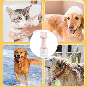 Mousse de bain pour chien, flacon de dilution pour bain de chat, machine à bulles de souris violente, <span class=keywords><strong>gel</strong></span> <span class=keywords><strong>douche</strong></span> pour animaux de compagnie toutes saisons, machine à mousse - Product Image 5