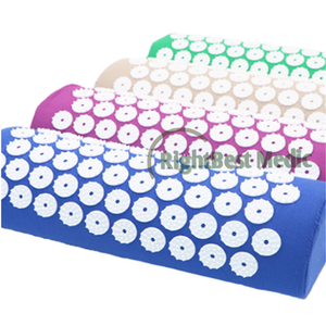 Servikal vertebra akupunktur sırt ve boyun ağrı kesici kas gevşeme stres akupressur matı ve yastık takımı - Product Image 6