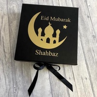 Caja de embalaje para traje de bebé, caja de regalo sólida para alfombras, pañuelo para la cabeza, caja de ropa para abaya, logotipo personalizado, cantidad mínima de 500 piezas