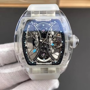 The 26-year-old Luxury 5302 Top-quality Crystal case <b>Skeletonized</b> Movement Tourbillon Automatic Mechanical <b>Watch</b> <b>for</b> <b>Men</b> - Product Image 2