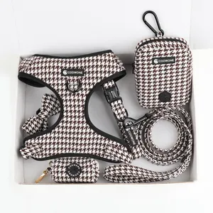 Dog Harness With Logo Harness Dog Harness Set With Matching Dog Leash Pet Supplies Accessories 2024