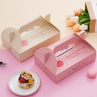 Emballages pour pâtisseries, y compris des macarons, des scones français, des pâtisseries, des boîtes d'emballage portables, des boîtes à biscuits et à gâteaux