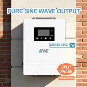 <span class=keywords><strong>Contrôleur</strong></span> solaire <span class=keywords><strong>MPPT</strong></span> hors réseau/sur réseau UNC 360 °   Protection en option, contrôle Wi-Fi pour la maison, onde sinusoïdale pure, hybride 4 kW, 4,2 kW, 6 kW - Product Image 2