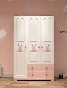 Nuevo Diseño, Armario Plegable Moderno de Alta Calidad para Dormitorio Principal, para Niños, Gran Venta - Product Image 2