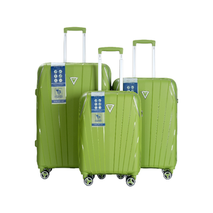 Custom Large Aluminium <strong>Trolley</strong> 20 24 28 PP Suitcase Luggage Sets with TSA Lock Travel Suitcase - Product Image 1