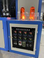 MAIWEI Factory Máquina semiautomática de moldeo por soplado de PET Precio 650ML 1000ML 1500ML Máquina para hacer botellas de plástico