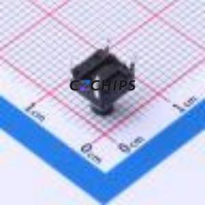 HX TS667CJ 250gf 009 Tactile Switch Through hole-4P,6x6mm Switch Single Pole Single Throw Round Button 2.5N Through Hole - Product Image 2