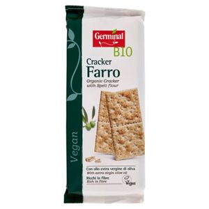 Germ Cracker Farro Vegan, Snack di Farina di Farro Salato e Croccante, 0,25kg - Product Image 1