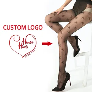 Purple Wholesale Hot Selling Polka Dot Anti-snatch Good Quality Pantyhose Brand Luxury Flocking Daily Flock Sheer Tights