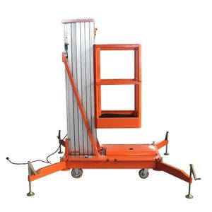 6-20m נייד אנכי הידראולי סולם תורן חשמלי איש אלומיניום סגסוגת מעלית פלטפורמת אווירי טלסקופי תורן מעלית - Product Image 2