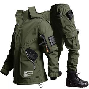 <span class=keywords><strong>Giacca</strong></span> Antivento per Sport all'Aperto, Foderata in Pile e Ispessita, <span class=keywords><strong>Giacca</strong></span> Invernale da Ciclismo per <span class=keywords><strong>Uomo</strong></span>, Impermeabile e in <span class=keywords><strong>Velluto</strong></span> - Product Image 1