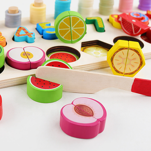 Numeri all'ingrosso di conteggio della pesca di matematica del bordo che abbinano i <span class=keywords><strong>giocattoli</strong></span> <span class=keywords><strong>Montessori</strong></span> della frutta del taglio digitale <span class=keywords><strong>giocattoli</strong></span> di legno 3 In <span class=keywords><strong>1</strong></span> di alta qualità per i bambini - Product Image 5