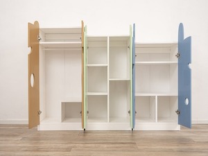 Estantería de madera moderna y cómoda para niños, armario <span class=keywords><strong>Montessori</strong></span> seguro para dormitorio, sala de estar, escuela o centro comercial para niños pequeños - Product Image 3