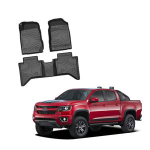Tapis de voiture avant et arrière en TPE de haute qualité pour <span class=keywords><strong>Chevrolet</strong></span> COLORADO, conduite à gauche, accessoires de voiture, tapis de sol - Product Image 1