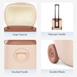 Icemaster - Caja Refrigeradora Portátil con Asa Telescópica de 30QT, Aislada, para Bebidas, de Polipropileno, Resistente, para Pesca, con Ruedas - Product Image 5