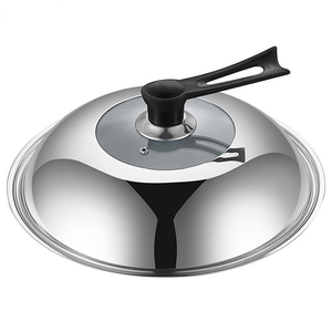 <span class=keywords><strong>Casserole</strong></span> universelle en acier inoxydable, <span class=keywords><strong>couvercle</strong></span> de <span class=keywords><strong>casserole</strong></span> en verre, <span class=keywords><strong>couvercle</strong></span> de Wok - Product Image 1