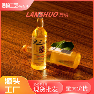 Mini Resin Liquor <b>Bottles</b> Model Set For DIY Crafts And Art Collectibles Irregular Shape <b>Plastic</b> Resin Material - Product Image 3