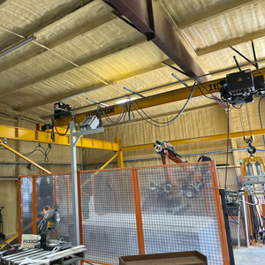 Various Mechanical Equipment 1 Ton 2t Single Beam Bridge Crane European Type Light Duty Workshop Travelling <b>Hoist</b> <b>Engine</b> Gear - Product Image 4