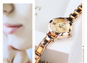 <span class=keywords><strong>Montre</strong></span> pour <span class=keywords><strong>femme</strong></span> 2025, nouvelle <span class=keywords><strong>montre</strong></span> pour <span class=keywords><strong>femme</strong></span>, style luxueux, chaîne, étudiante, <span class=keywords><strong>fine</strong></span>, en acier - Product Image 2